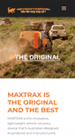 Mobile Screenshot of maxtrax.com.au
